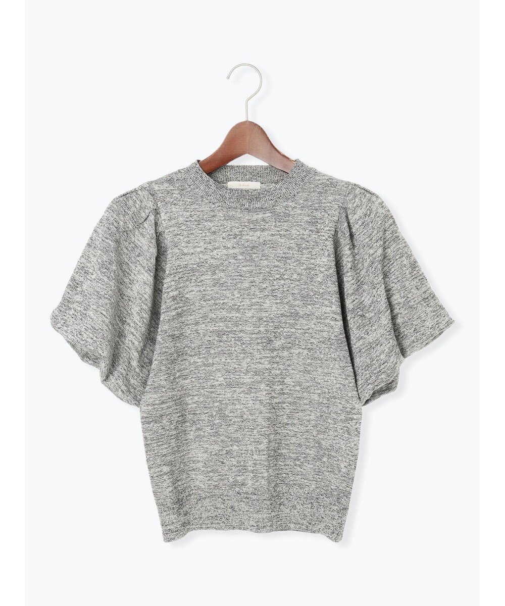 Te chichi バルーンスリーブメランジニット 