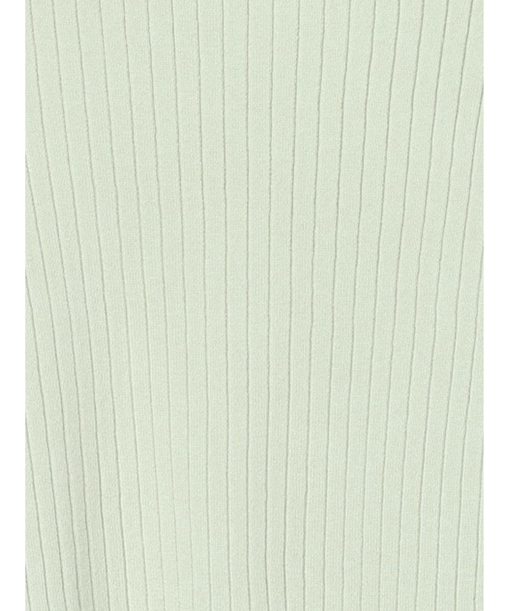 Te chichi レースカフスリブニット 