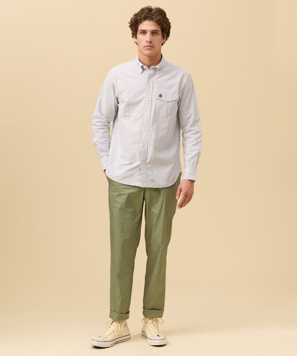 J.PRESS MEN 【KING SIZE】【IVY SHIRTS / 8色展開】オックスフォードオーバル シャツ /B.D. 