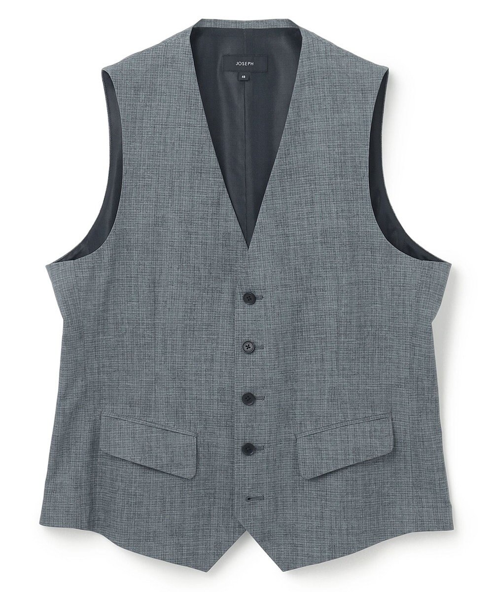 JOSEPH HOMME クールドッツストレッチ　ジレ 