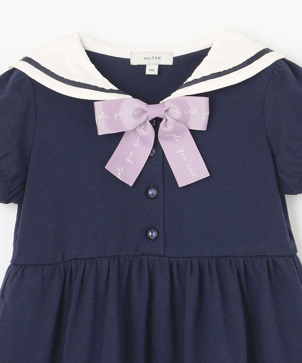 ANY KIDS セーラーカラー ワンピース 