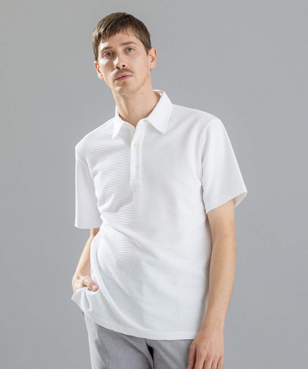 JOSEPH HOMME 【オリジナル素材】ライトタックジャージー　ポロ 