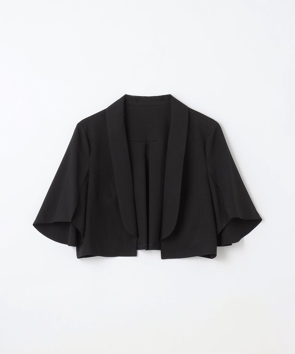 GRACE CONTINENTAL ケープスリーブシアージャケット 