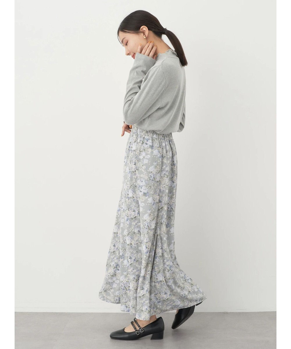 earth music&ecology ラメテレコハイネックプルオーバー 