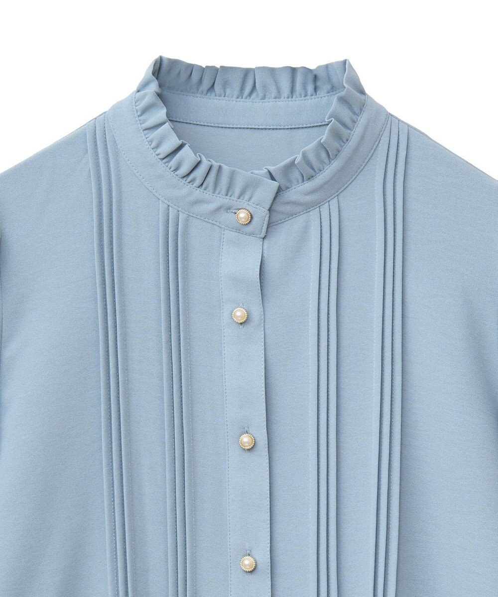 Green Parks ・ＥＬＥＮＣＡＲＥ　ＤＵＥ　ピンタックブラウス 