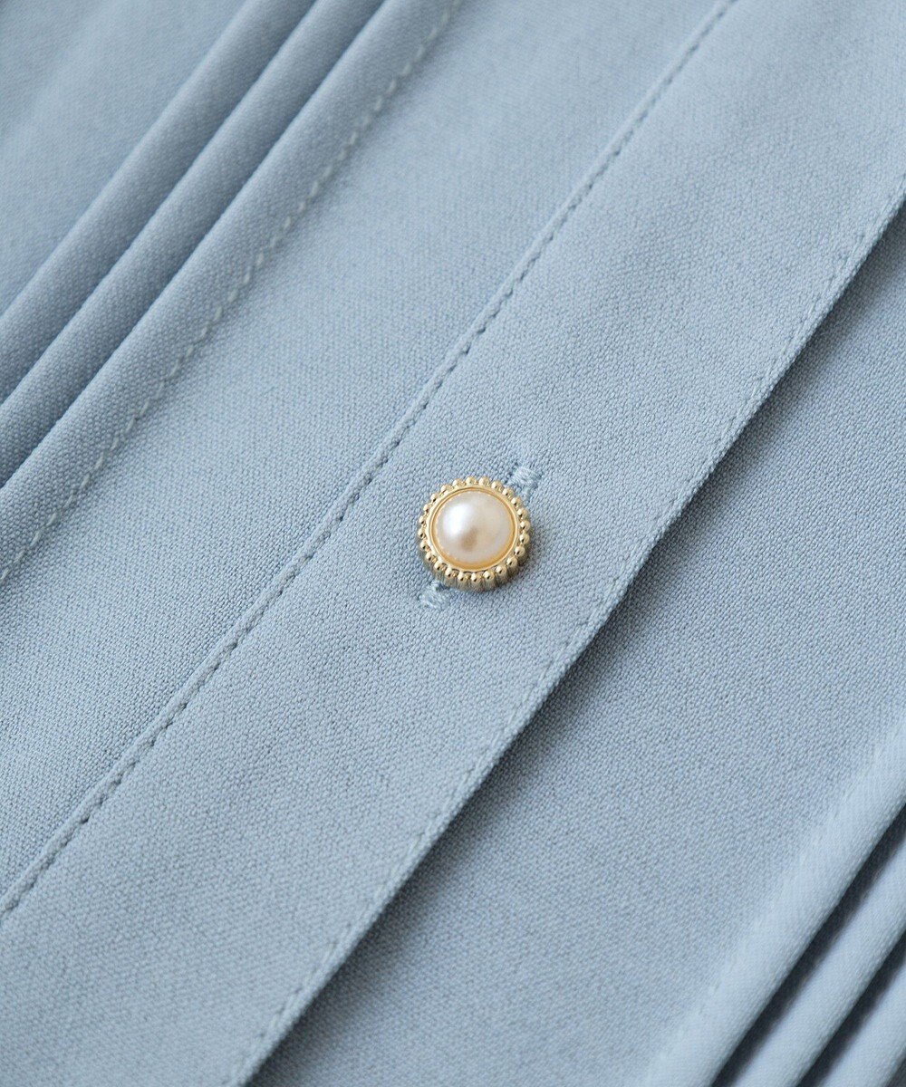 Green Parks ・ＥＬＥＮＣＡＲＥ　ＤＵＥ　ピンタックブラウス 