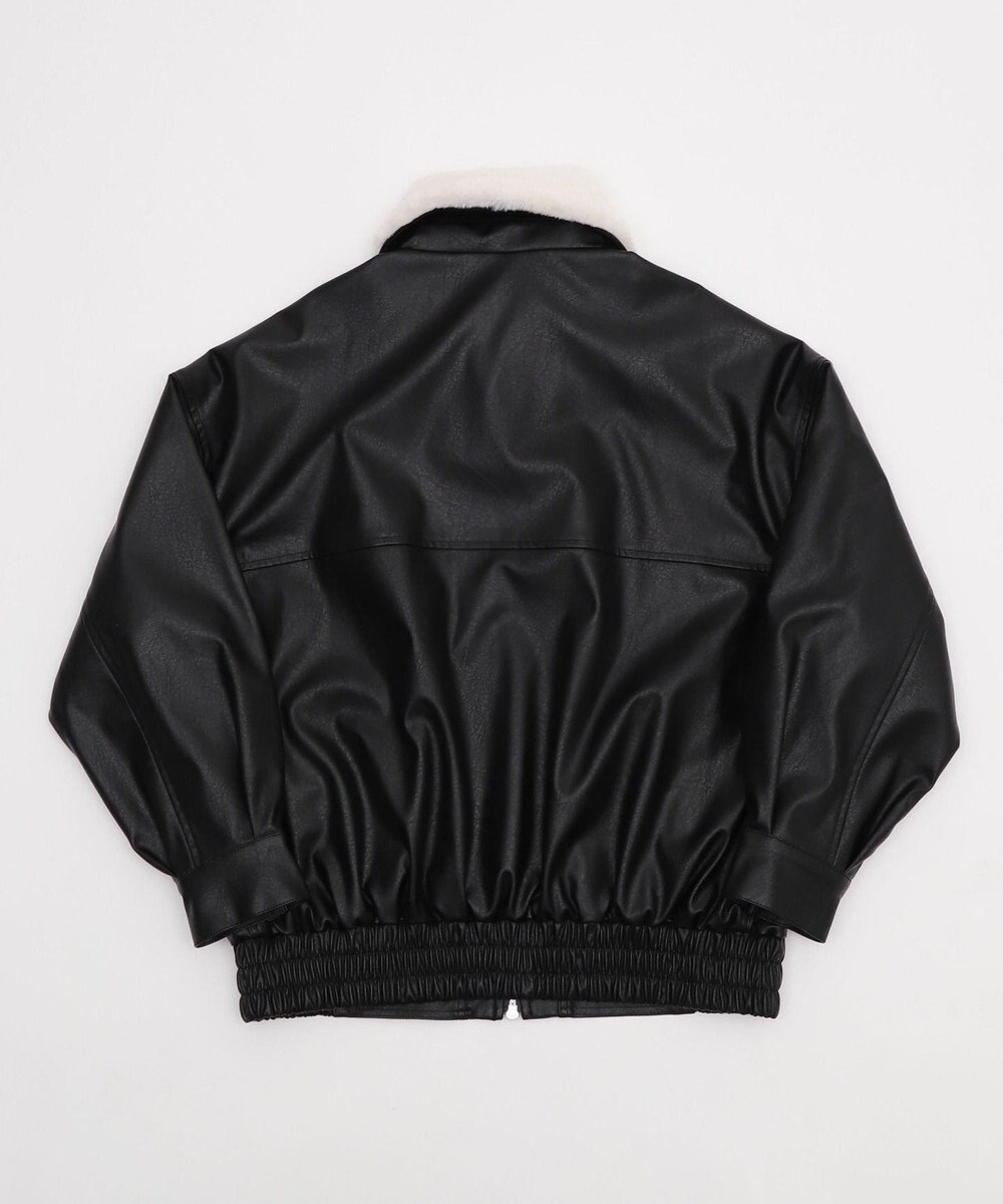 WEGO 2WAYファー襟PUジャケット 