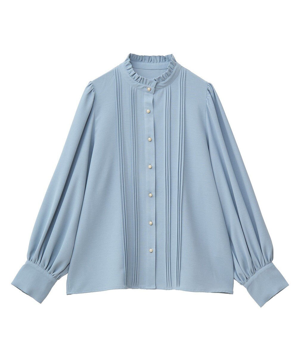 Green Parks ・ＥＬＥＮＣＡＲＥ　ＤＵＥ　ピンタックブラウス 