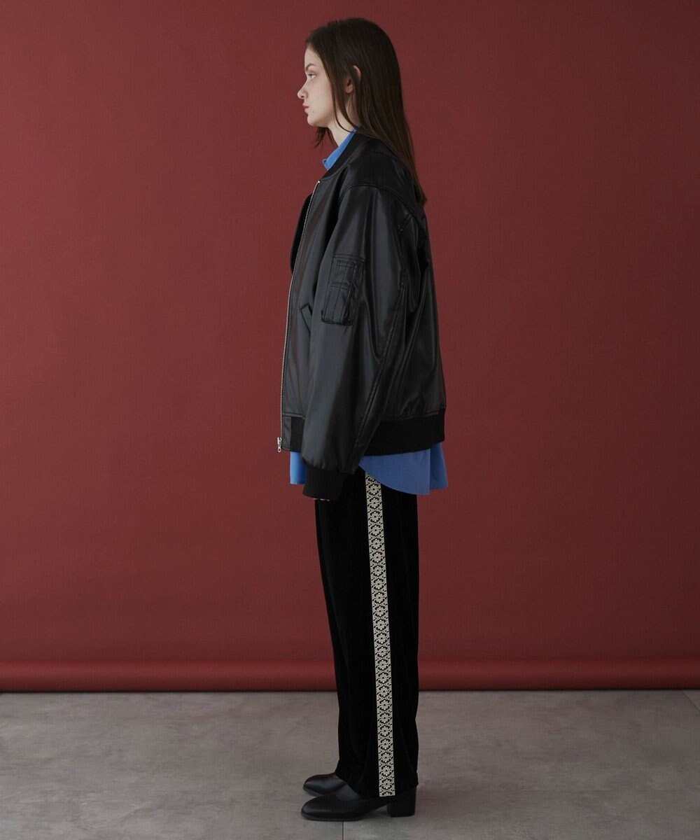 WEGO 【ユニセックス着用ITEM】エコレザーMA－1 