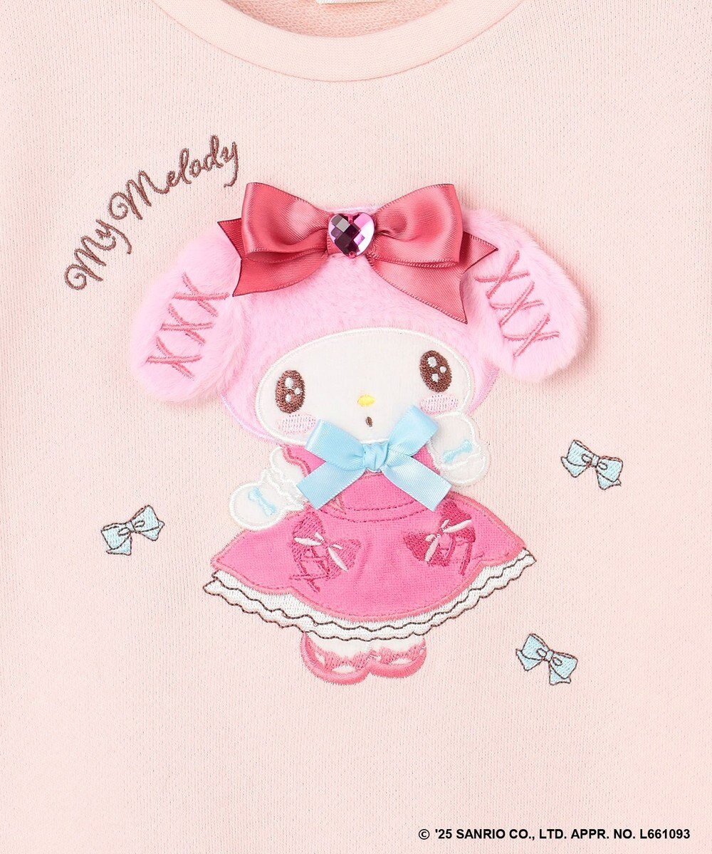 ANY KIDS 【マイメロディ＆クロミ×ANY KIDS】アップリケ トレーナー 