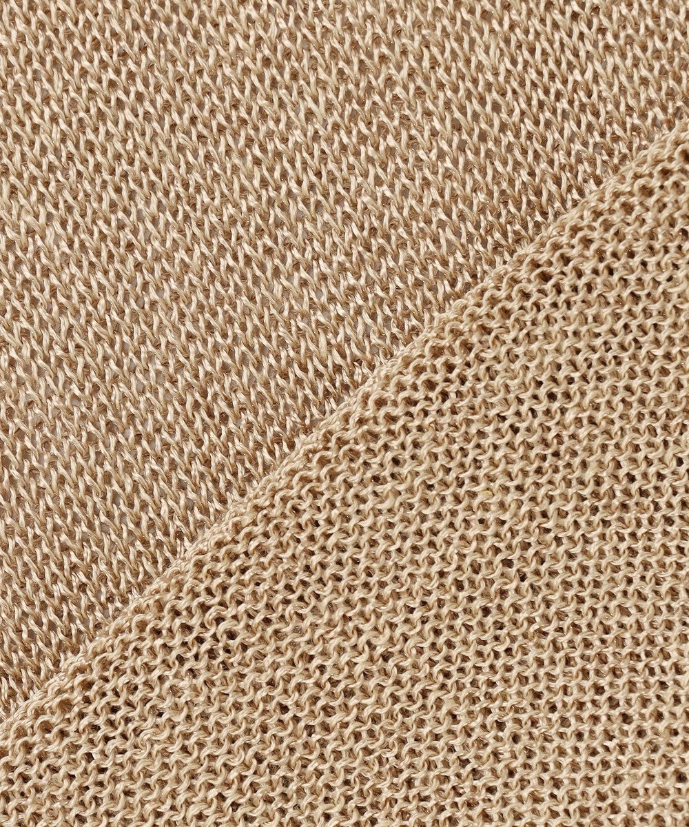 BEIGE， MORION / リネン レイヤードニット 