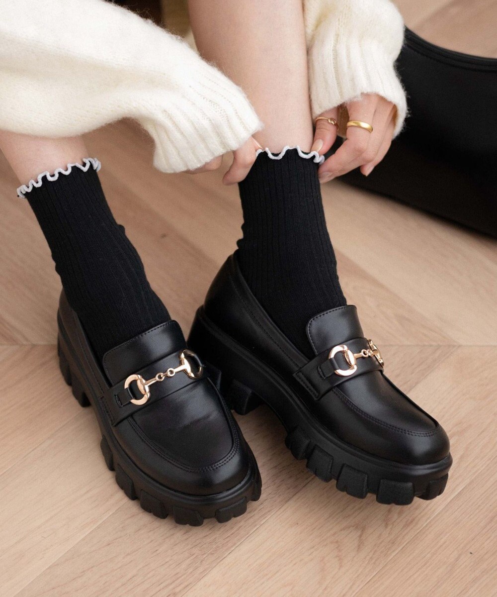 WEGO チャンキーソールシューズ 