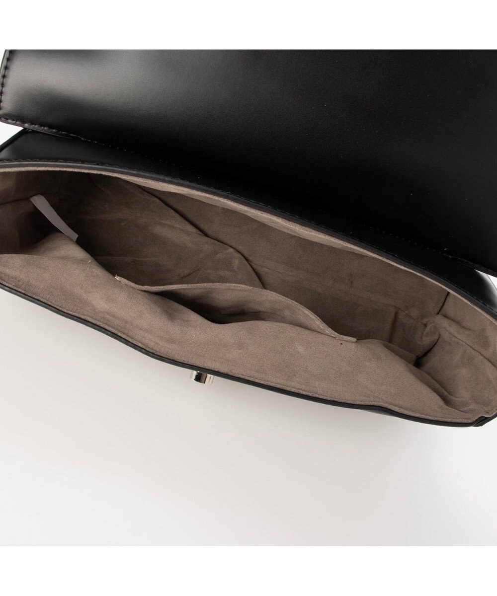 UNBILLION カシュカシュ cachecache / 横長スムース2wayショルダーバッグ 