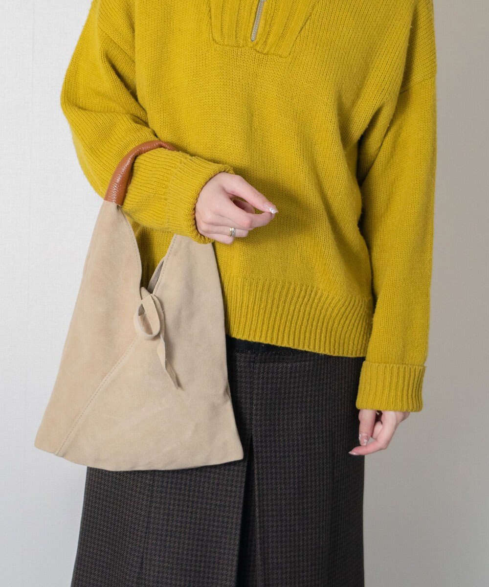 INTER-CHAUSSURES 【ANDREA CARDONE】スモールサイズスエードバッグ 