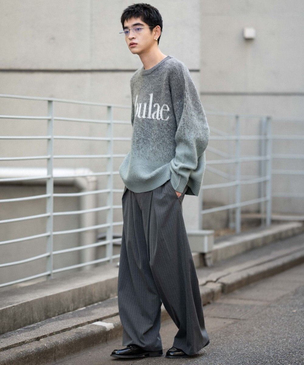 WEGO 【ユニセックス着用ITEM/MLサイズ展開】ファジーグラデーションプルオーバー 