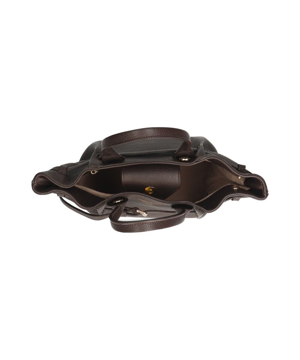 INTER-CHAUSSURES 【CHRISTIAN VILLA】レザーミディアムハンドバッグ 