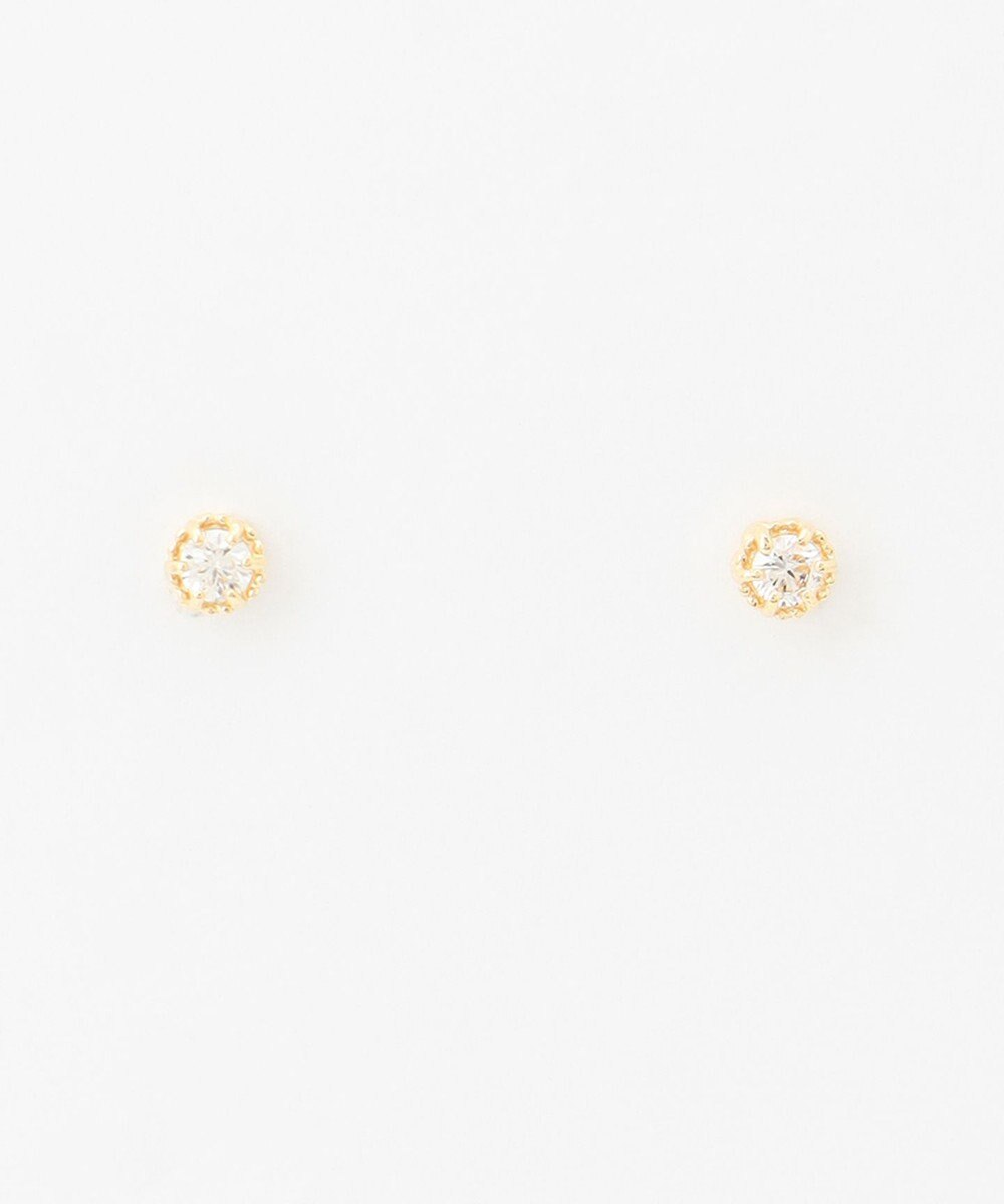 TOCCA 【WEB限定】FLORA K18 DIAMOND  K18 PIERCED EARRINGS K18 ダイヤモンド ピアス 