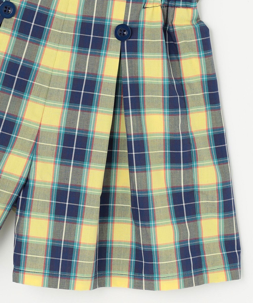 組曲 KIDS 【110-140㎝】チェック ショートパンツ 