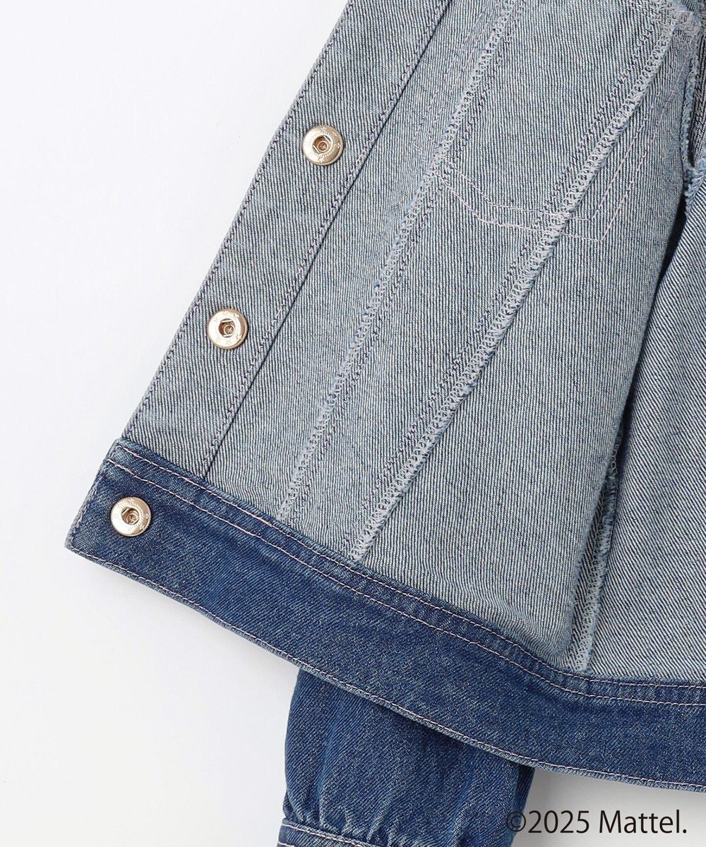 ANY KIDS 【Barbie(TM)】リボン デニムジャケット 