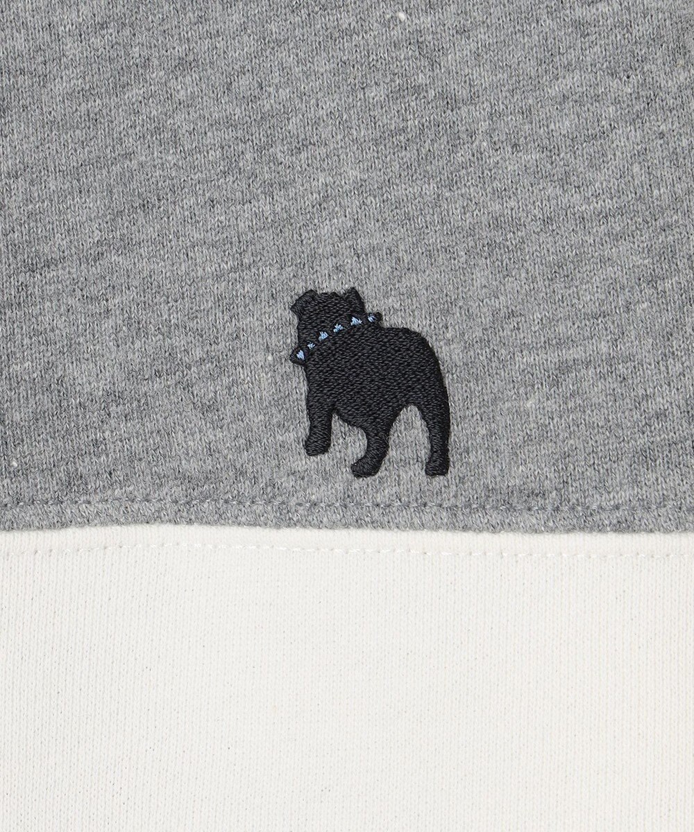 J.PRESS KIDS 【140-170cm】ブル刺繍 ブロッキングトレーナー 