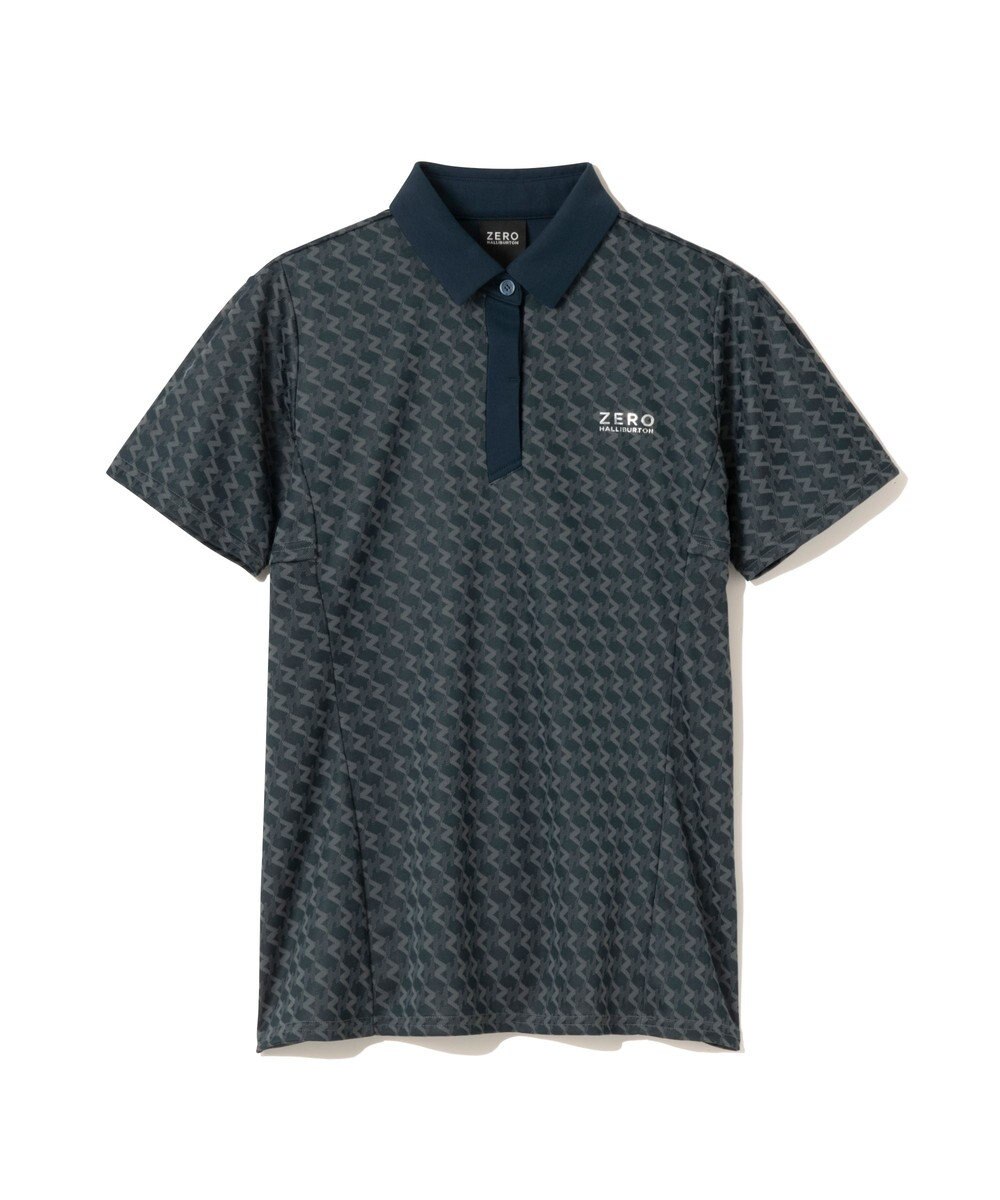 ZERO HALLIBURTON モノグラム柄ポロシャツ ZHG-W6S7a 85220 