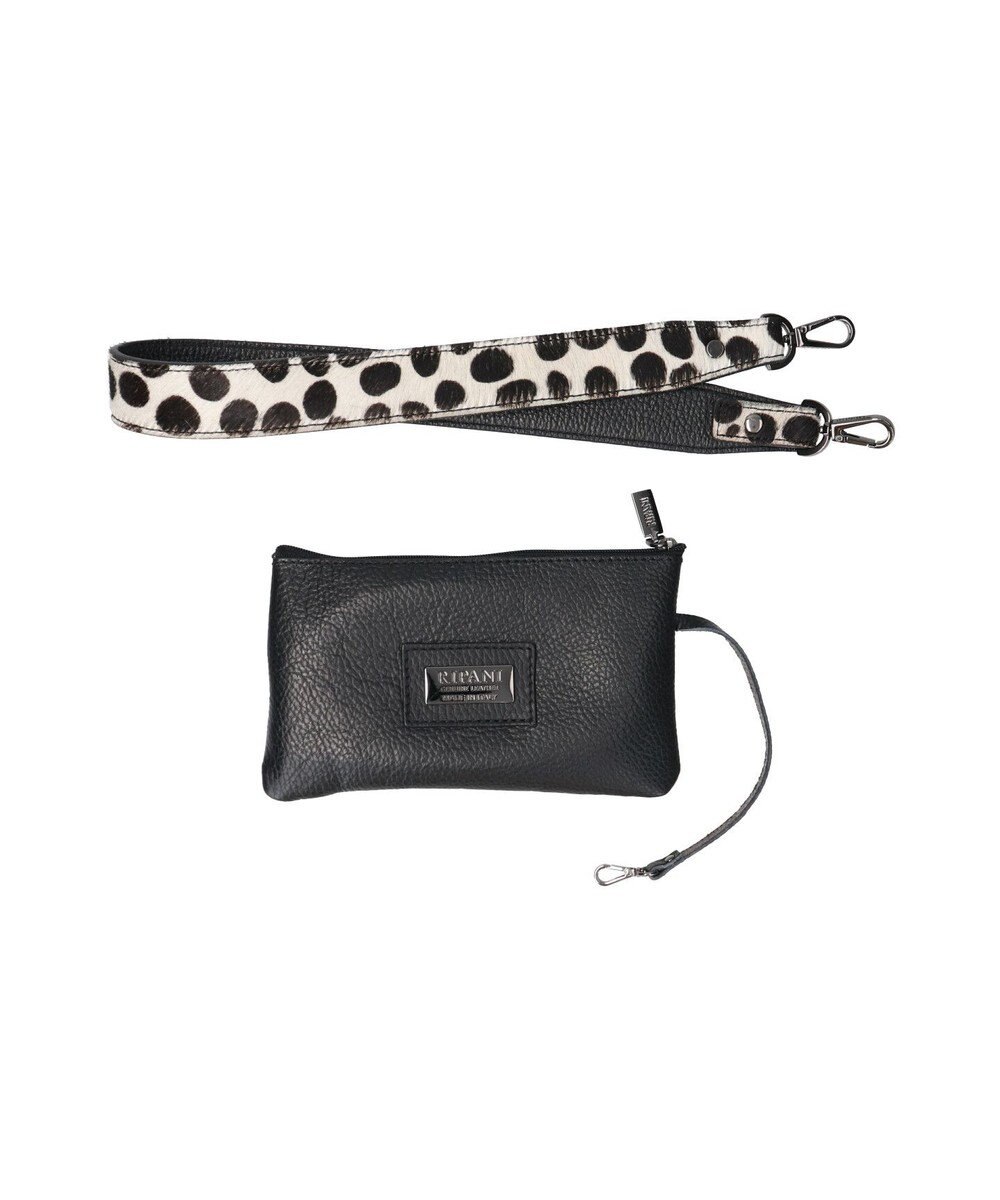 INTER-CHAUSSURES 【RIPANI】レザーハンドバッグ 