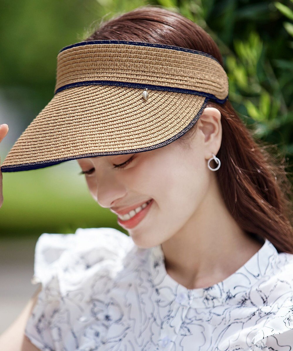 Tiaclasse 【選べる2TYPEデザイン】ストローサンバイザー & ストローキャップ 