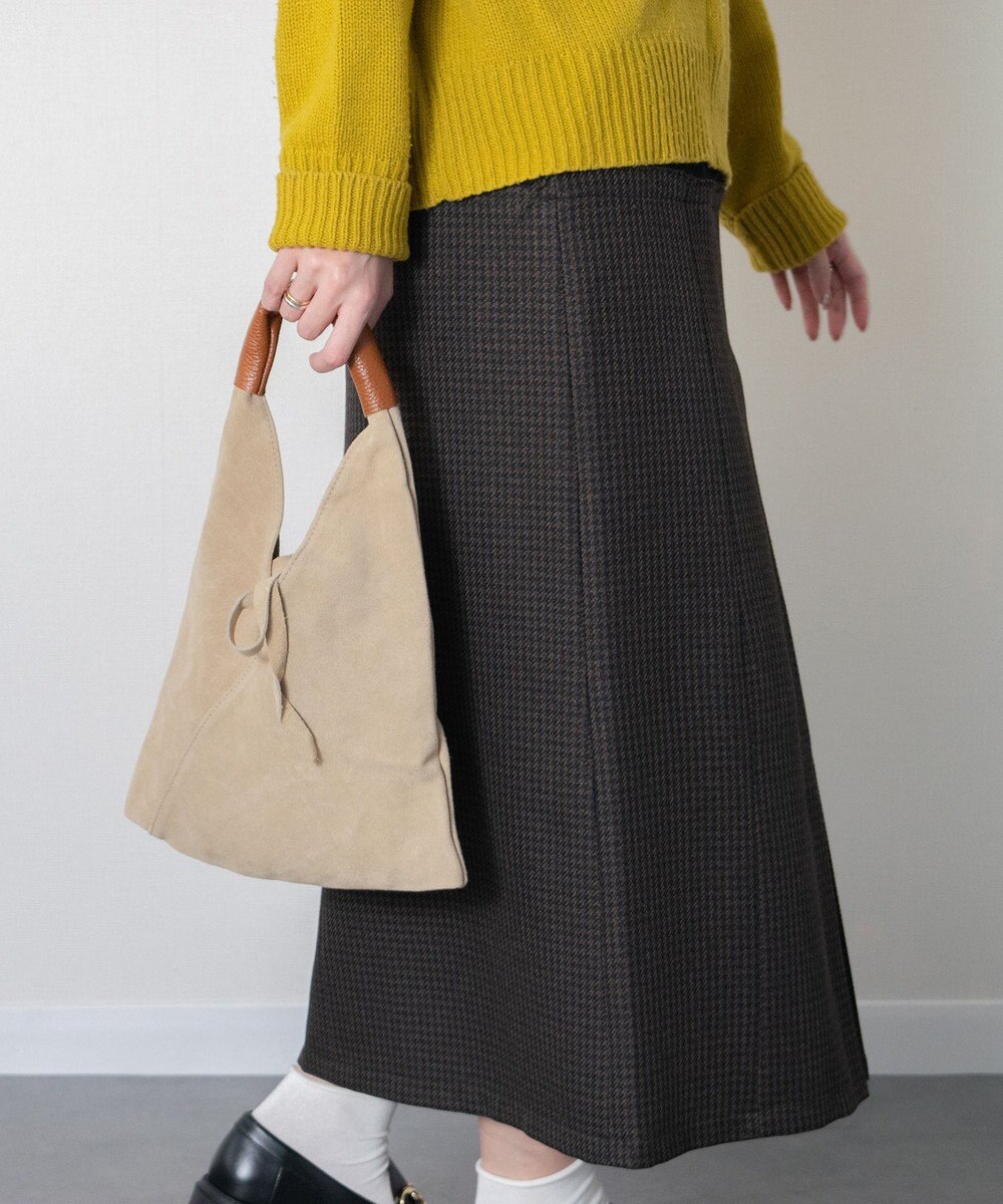 INTER-CHAUSSURES 【ANDREA CARDONE】スモールサイズスエードバッグ 