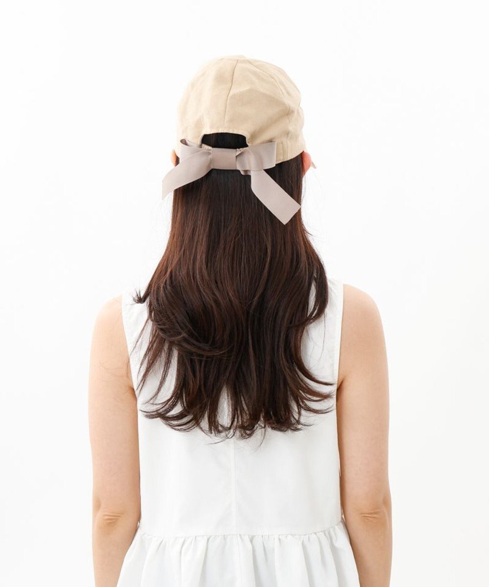 AURORA 【 LANVIN en Bleu （ランバン オン ブルー）】リネンキャスケットキャップ 