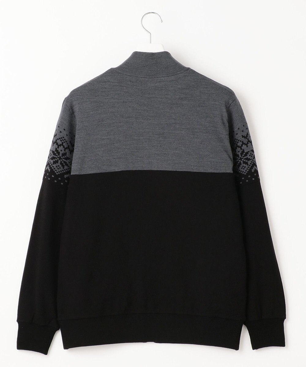 23区GOLF 1枚で2着分の実力派アイテム【MEN】【リバーシブル】ニット ブルゾン 