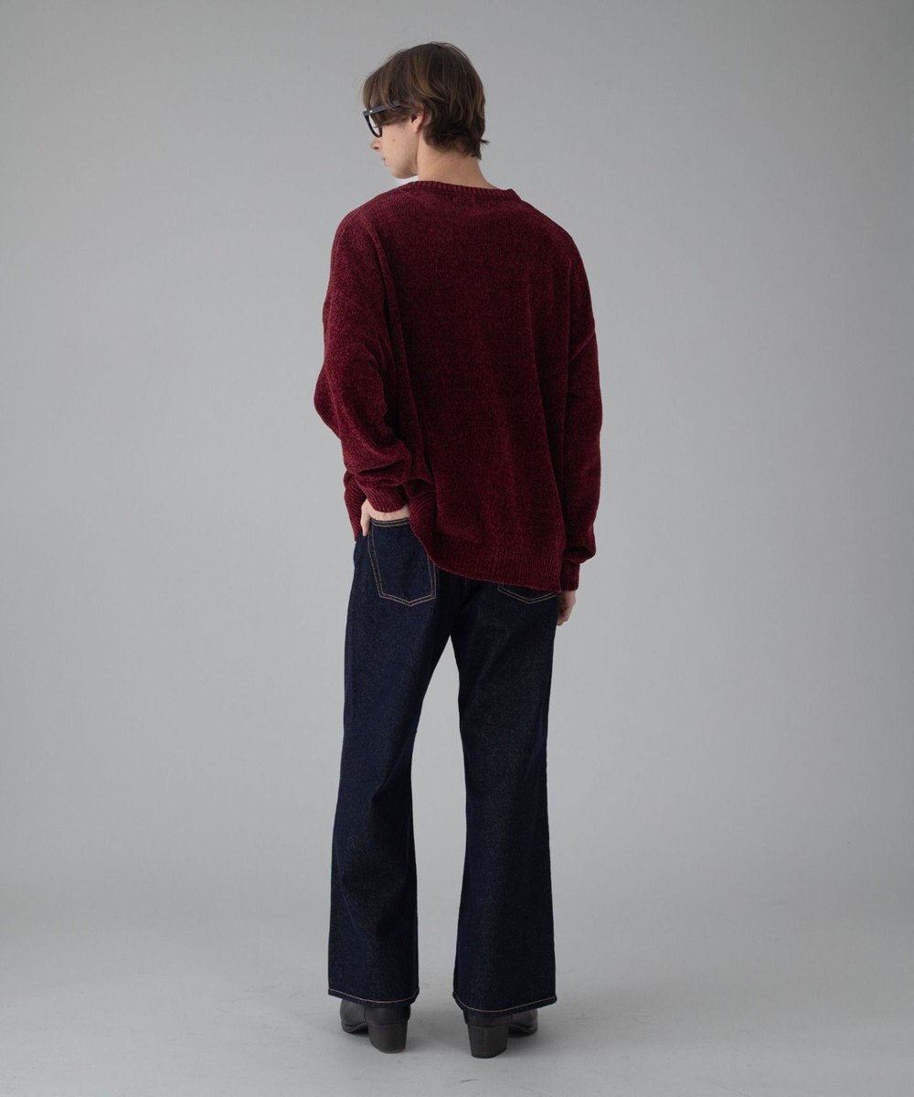 WEGO 【ユニセックス着用ITEM/MLサイズ展開】ベロアモールプルオーバー 