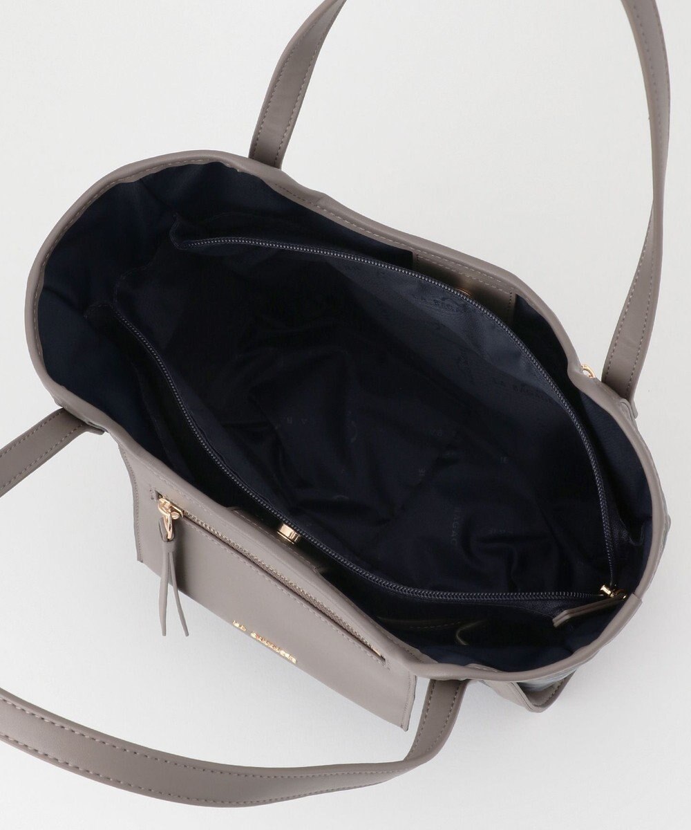 LA BAGAGERIE リサイクルレザー　フラップトート 