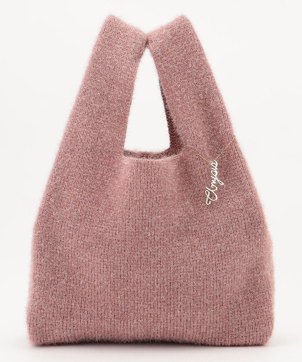 ANY SIS ラメニット バッグ 