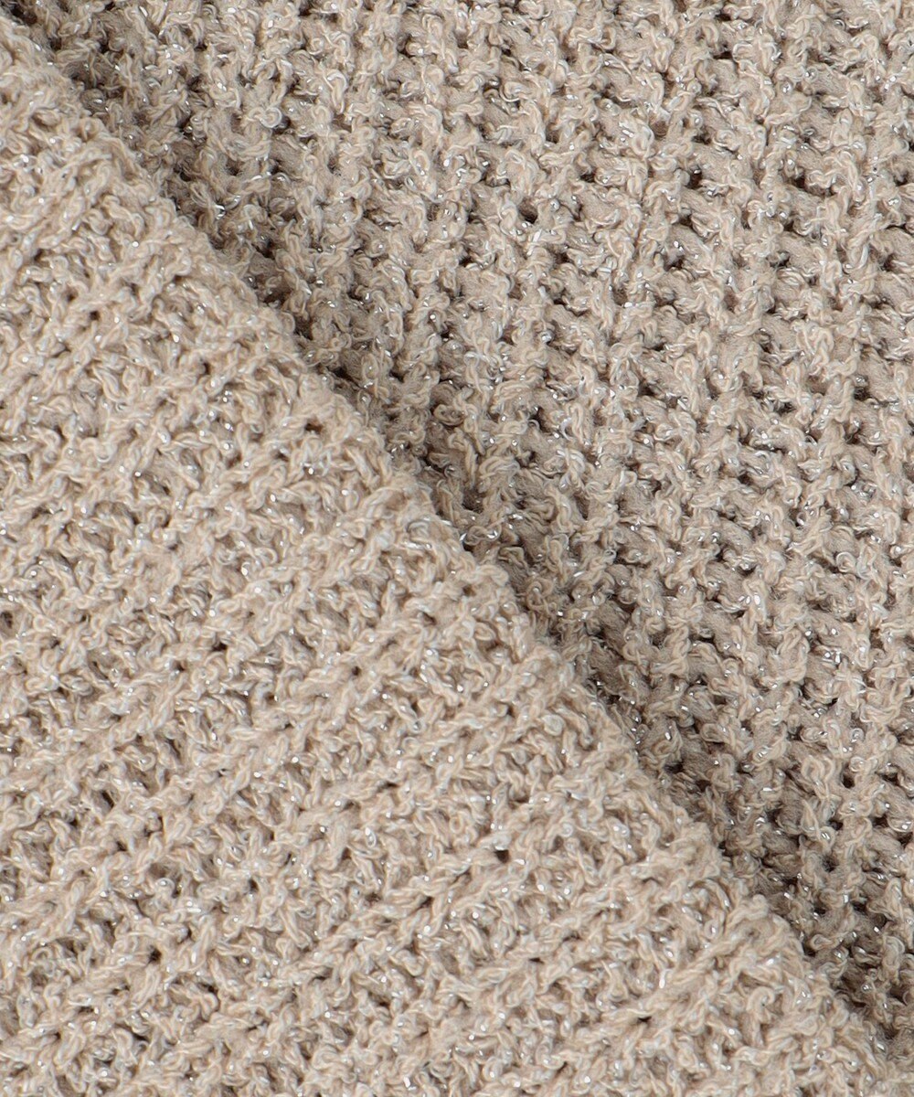 ANY Vネックラメニットベスト 