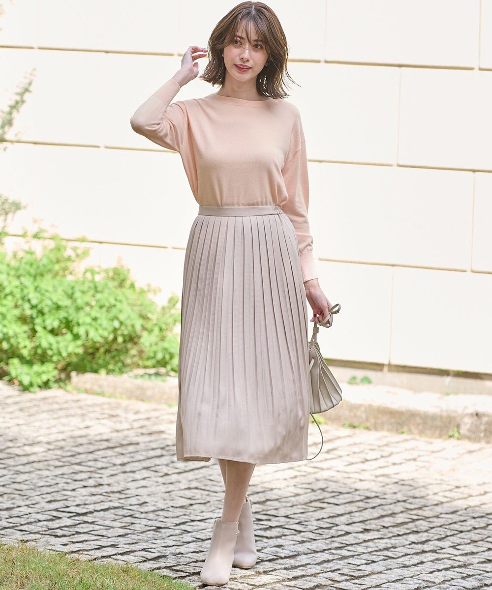 ANY SIS 【洗える】カシミヤブレンド ニット 