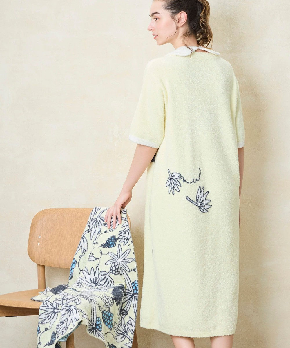 une nana cool 【ムーミン】MOOMIN × une nana ccol　なめらかふわふわワンピース 