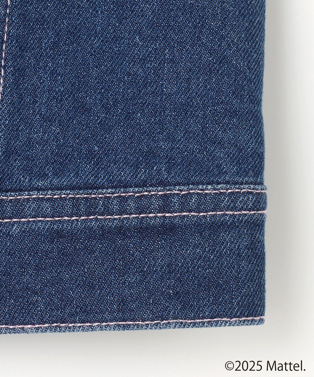 ANY KIDS 【Barbie(TM)】リボン デニムジャケット 