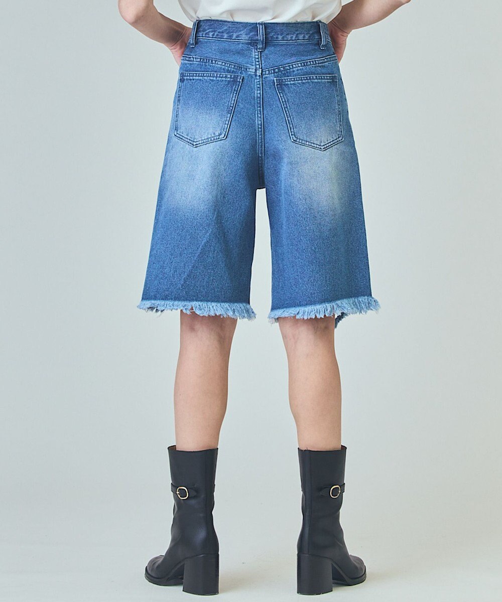 GRACE CONTINENTAL クラッシュハーフパンツ 