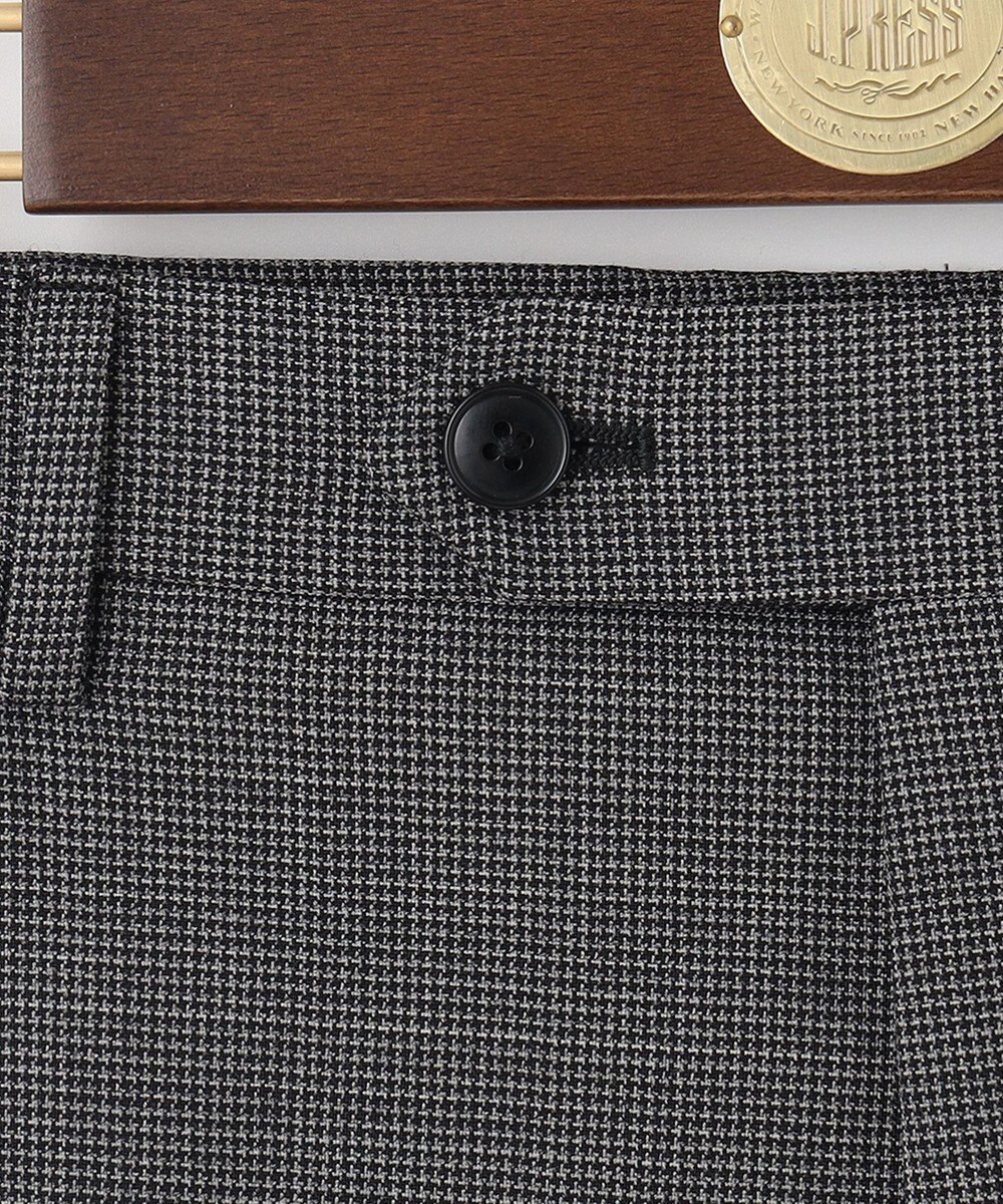 J.PRESS MEN 【J.PRESS BASIC】ペピンメリノコンフォート ラスティックハウンドトゥース スラックス 