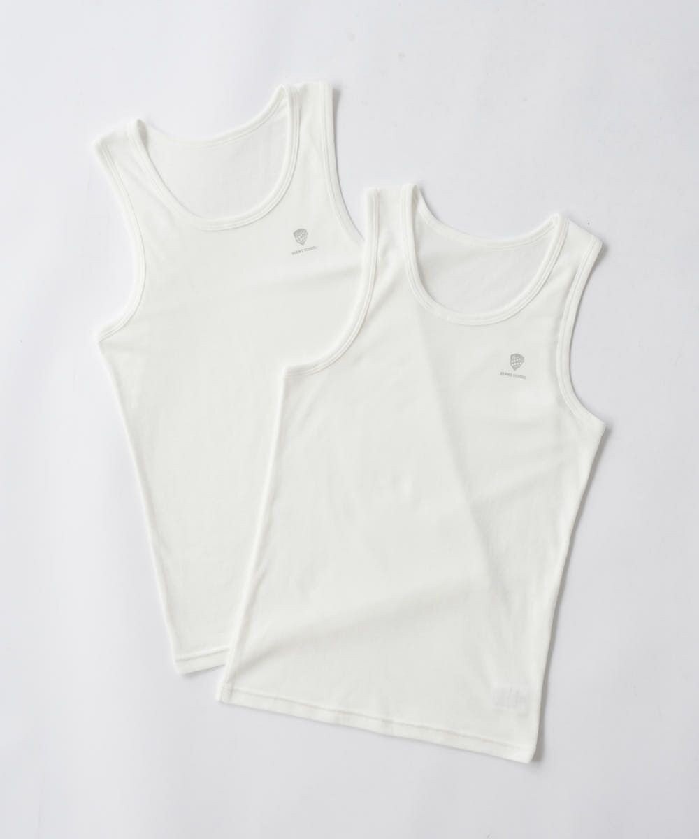 BEAMS SCHOOL タンクトップインナー2枚セット 