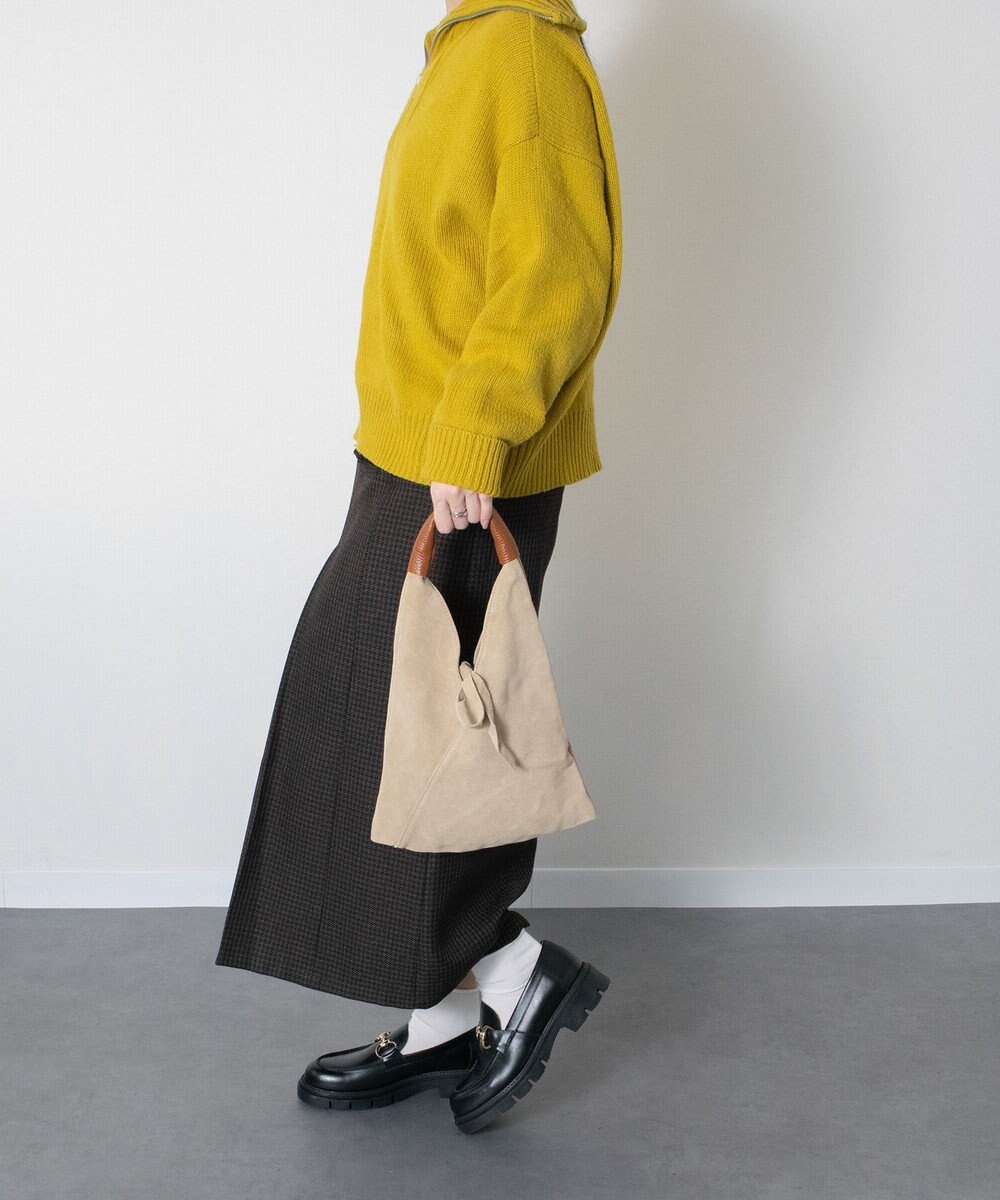 INTER-CHAUSSURES 【ANDREA CARDONE】スモールサイズスエードバッグ 