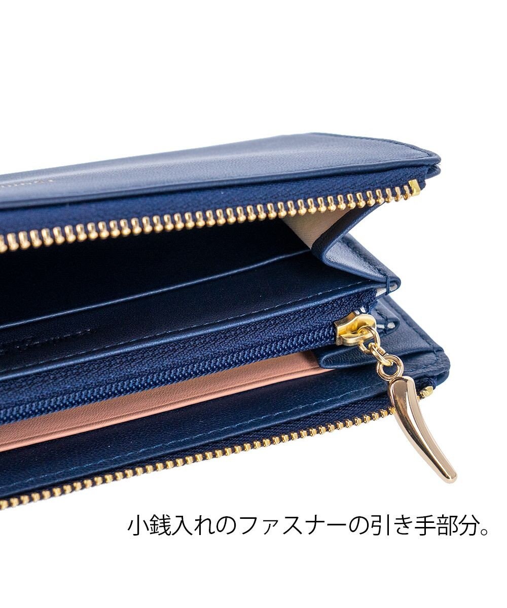 tsumori chisato CARRY ソフトラム Lファスナー長財布 