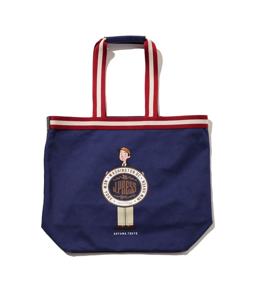 J.PRESS MEN 【AaronChang】【UNISEX】イラスト トートバック 