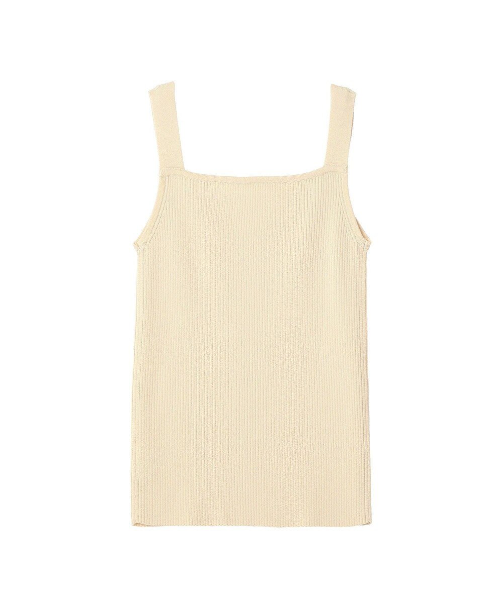 earth music&ecology リブニットタンクトップ 