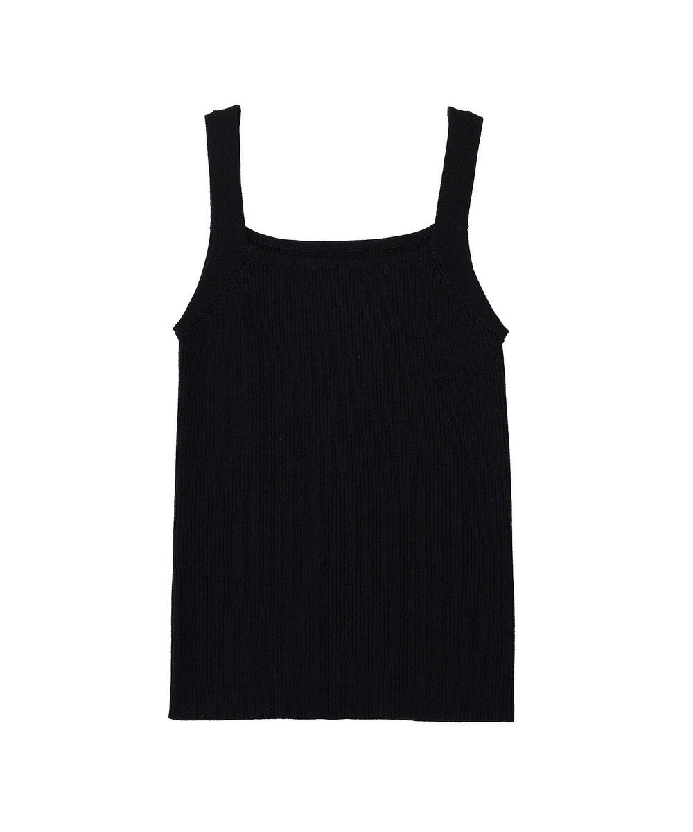 earth music&ecology リブニットタンクトップ 