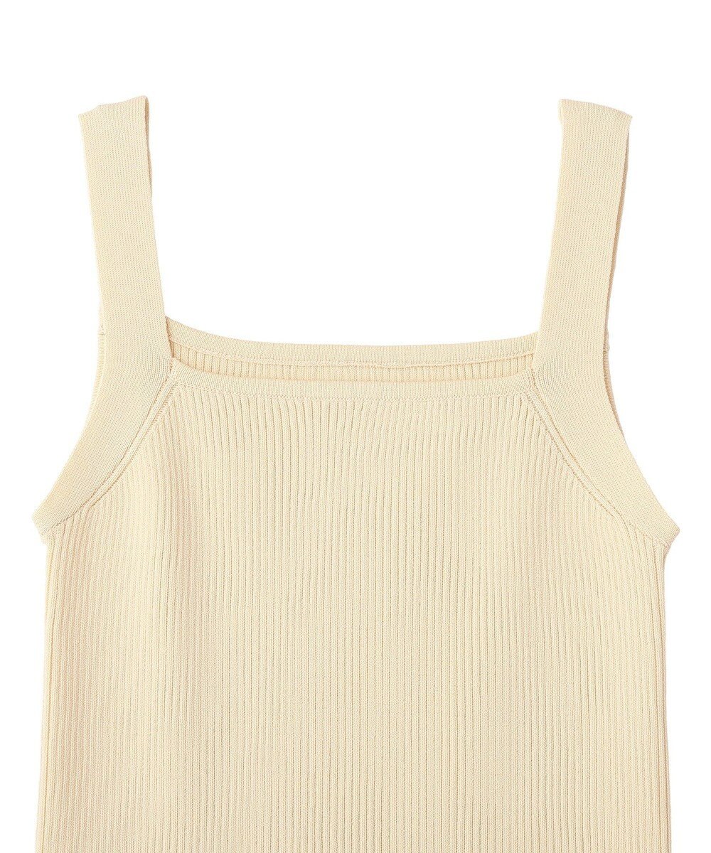 earth music&ecology リブニットタンクトップ 