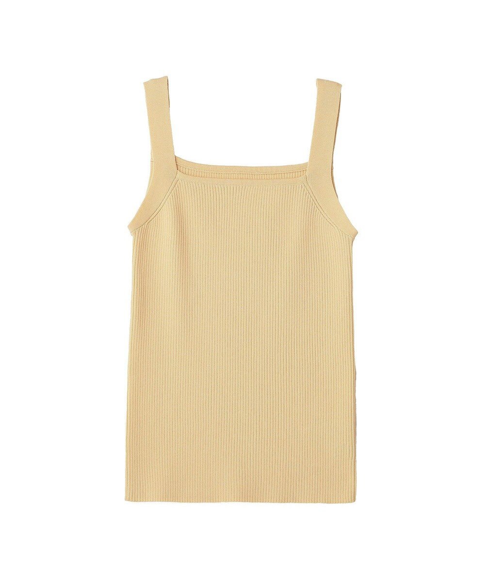 earth music&ecology リブニットタンクトップ 