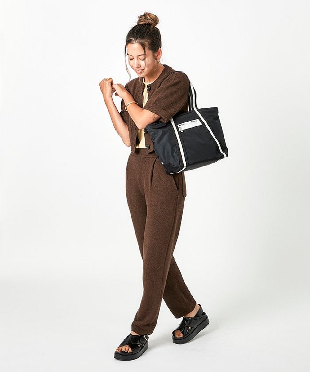 LeSportsac SM E/W EVERYDAY TOTE/スペクテイターブラック 