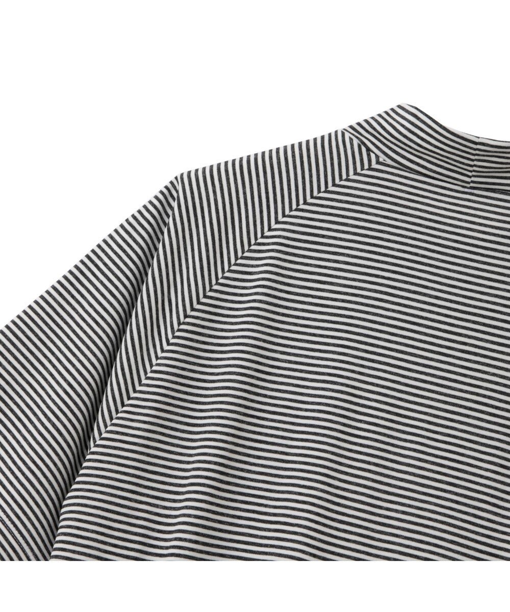 ZERO HALLIBURTON メランジ ボーダー モックネック シャツ ZHG-A4S5 82815 ゴルフウェア 