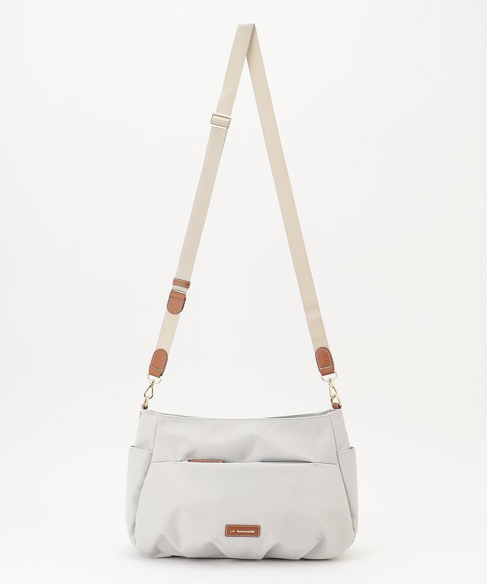 LA BAGAGERIE ポリエステルキャンバス　タックショルダー 